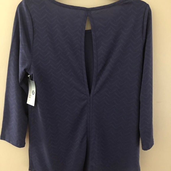 Xersion 3/4 Sleeve Crew Neck T-Shirt - Picture 3 of 3